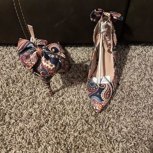 Multiple Color Heeled Shoes